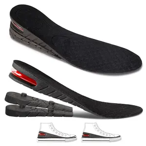 Height Increase Insoles for Men, Shoe Height Inserts to Make You Taller, Multi-Layer Invisible Lift Soles for Women, Kit with Air Cushion, Heel Height of Footwear Active Footwear Active