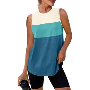 Womens Workout Tank Tops Lightweight Sleeveless Shirts for Women Loose Fit Tops for Athletic Running Tennis Yoga