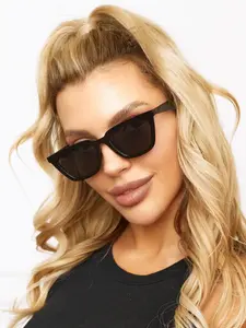 Women's Plastic Cat Eye Glasses, Vintage Elegant Classic Simple Casual Daily Wear, Trendy Style, Outdoor Beach Vacation Travel Decor