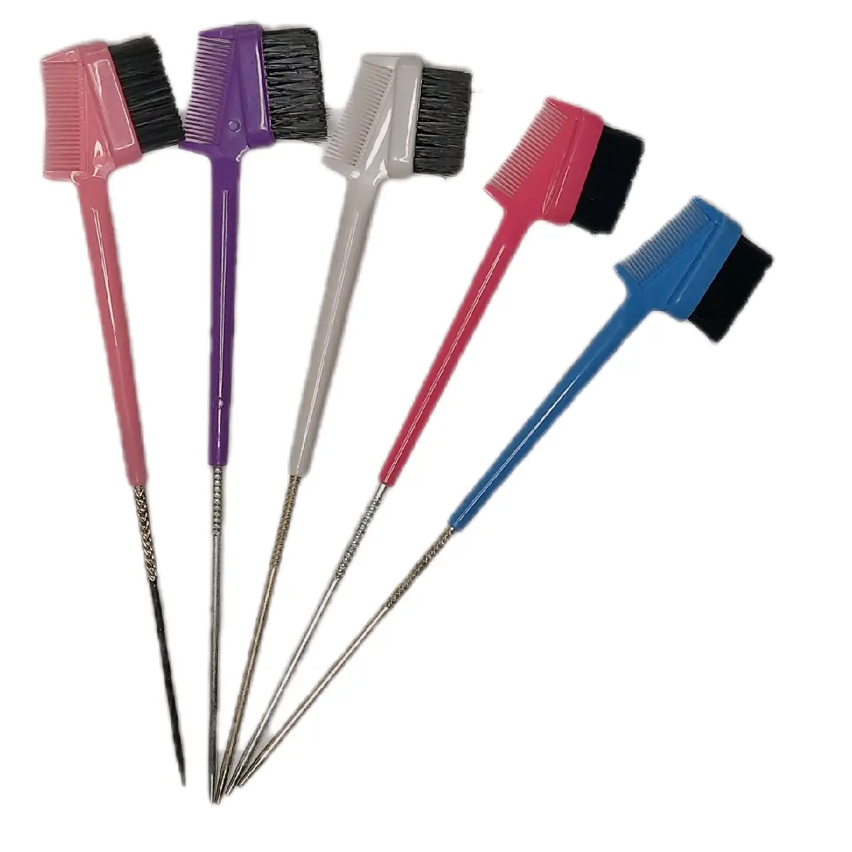 3 in 1 rattail comb and brush