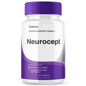 Neurocept Nootropic All Natural Formula Brain Supplement Nutritional Support Formula (60 Capsules)