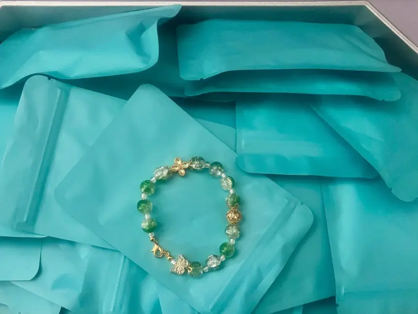 Blind Bracelet Bags - Premade Handcrafted Mystery Bags with Surprise Charms for Exciting Collection Enhancement, Adjustable Bracelets