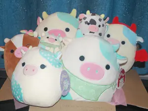 Squishmallow Cow Gift Box | squishmallow pack, birthday gift, personalized gift idea