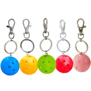 Pickleball Ball Zipper Pull Keychain Pickleball Ball Zipper Pull Keychain
