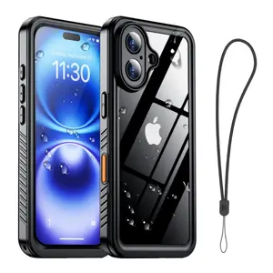 Shellbox professional waterproof case suitable for iPhone 16ProMax 17 Air 15 14Pro phone case 360 degree all inclusive anti drop