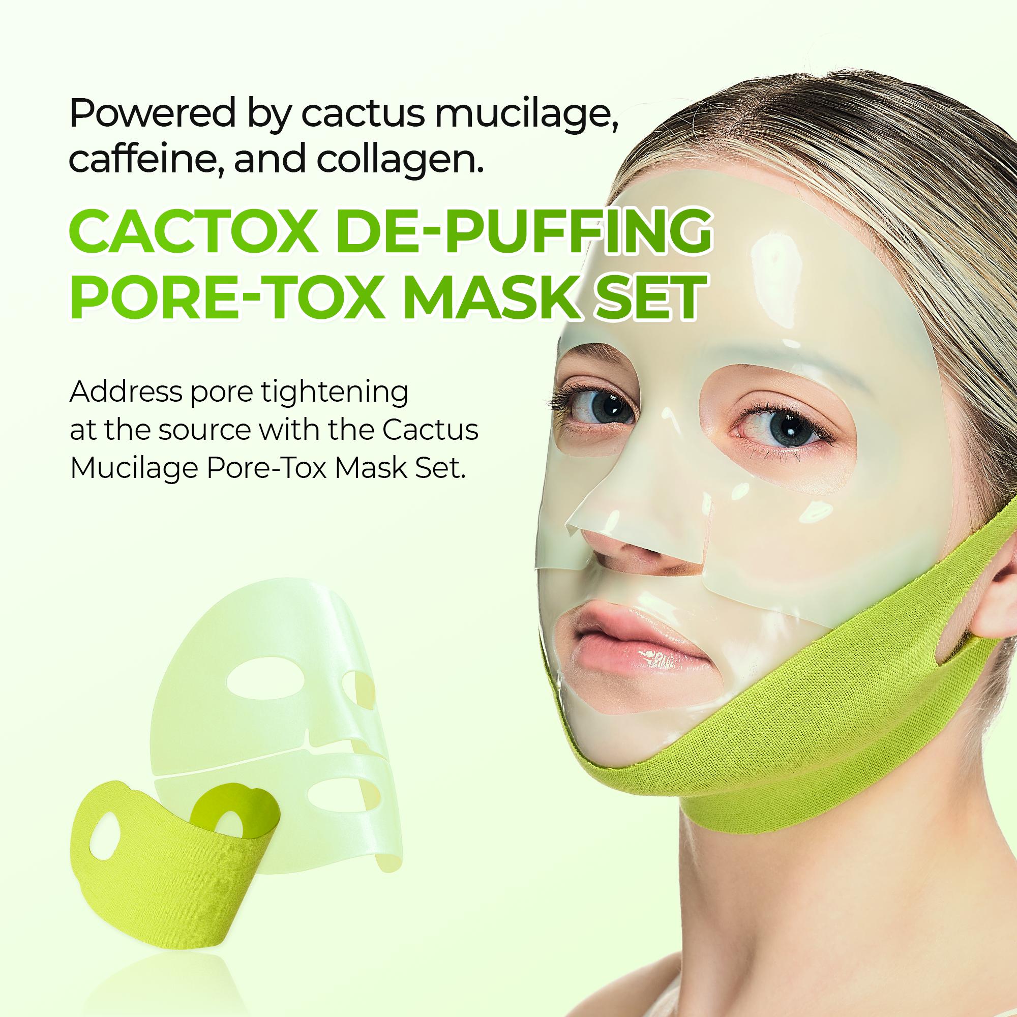 [Dr.Melaxin Live Exclusive Bundle] CACTOX Total Reset: Pore Detox & Firming Bundle CACTOX LINEUP+CEMENRETE LINEUP BUNDLE