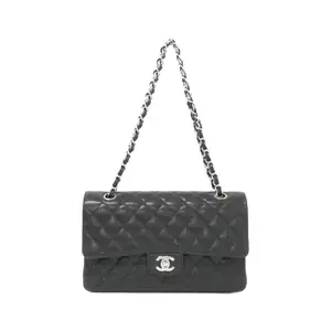 Pre-owned CHANEL Calfskin Shoulder Bags Caviar Skin Shoulder Bag