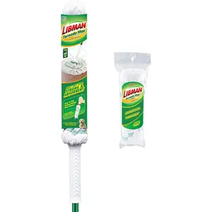 Tornado Mop with 1 Refill| Self Wringing| Head| Twist Mop| Machine Washable| 2 Total Self Wring Mop Heads