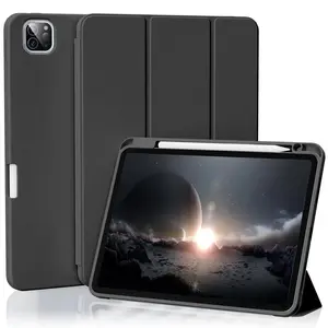 For iPad Pro 11 Inch Case 4th/3rd/2nd Generation with Pencil Holder, for iPad 11 Pro Case 2022/2021/2020, Stand Flip Smart Cover