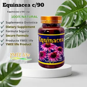 Echinacea Plus 100% Natural Herbal Nutrition Blend Botanical Capsules, Healthcare Dietary Immune Support Supplements - 90 Count