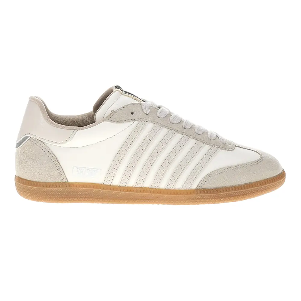 Shu Shop Womens Stevie Lace Up Sneakers Shoes Casual - Beige, White