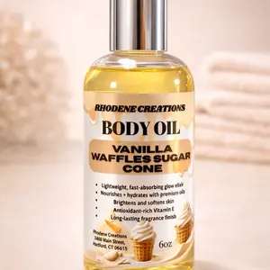 Vanilla waffles cone body oil