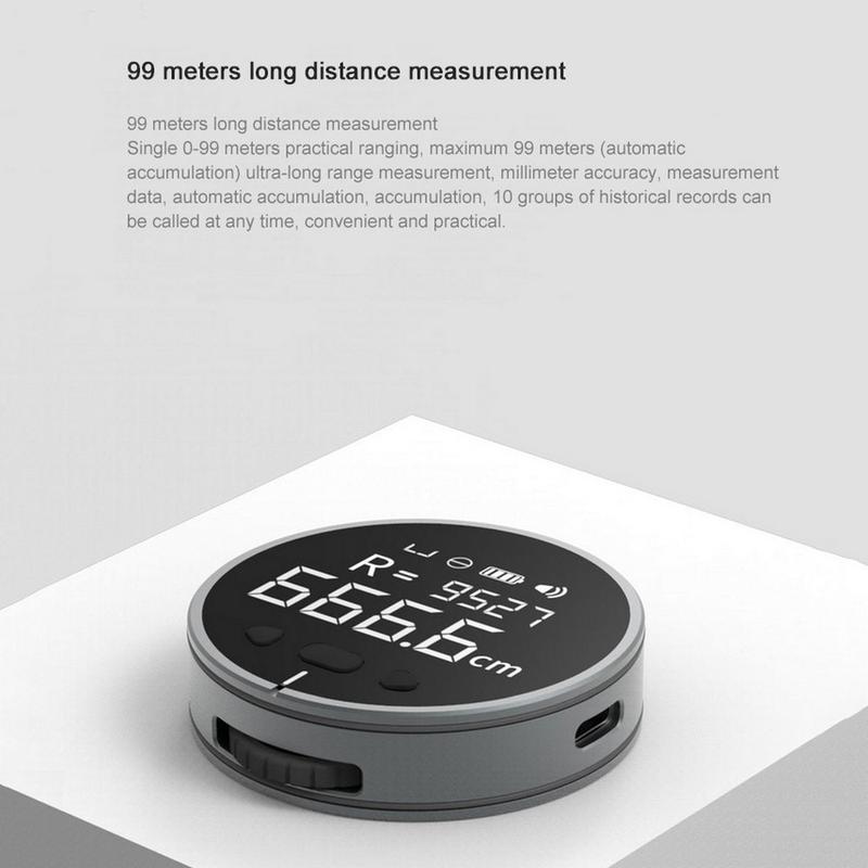 Digital Electronic Measuring Ruler – High‑Precision LCD Distance Measuring Tool