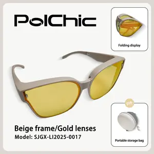 Foldable Photochromic Sunglasses - UV Protection & Auto-Darkening Lenses | Lightweight & Portable for Outdoor Activities