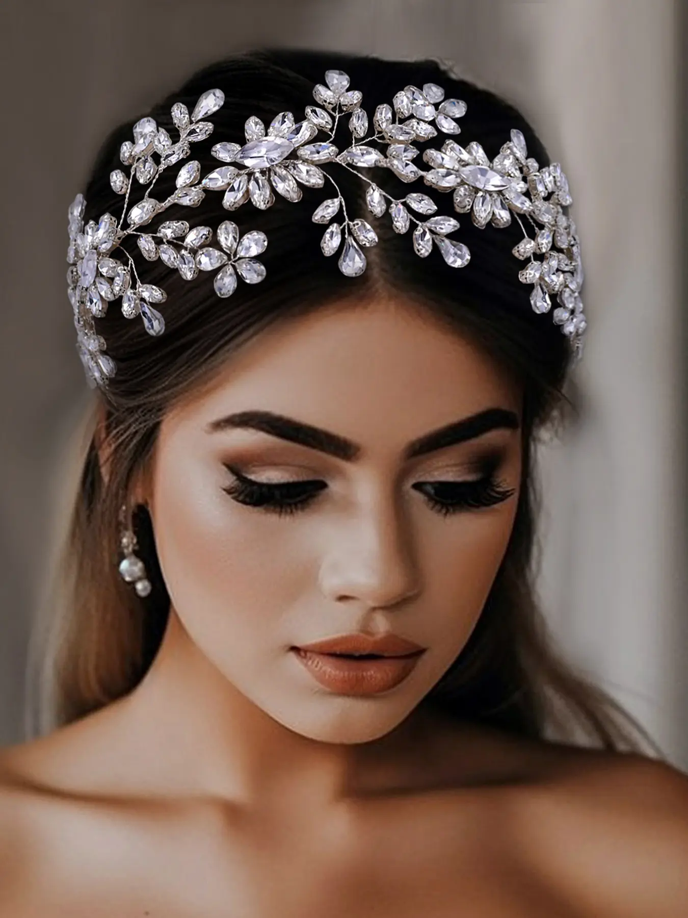 Luxury Handmade Crystal Bridal Hairband, Elegant Wedding Birthday Party Headpiece, All Seasons Accessory, Unique Design