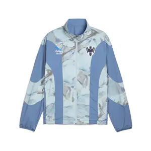 PUMA Mens X Kidsuper Mty Reversible Jacket Athletic Outerwear Casual - Blue