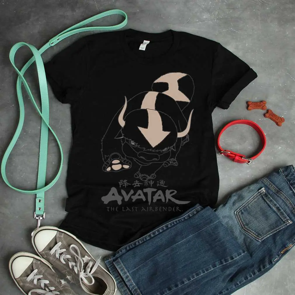Avatar The Last Airbender Appa Charge Logo T-Shirt