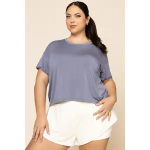 The Perfect Tee - Blue Mist