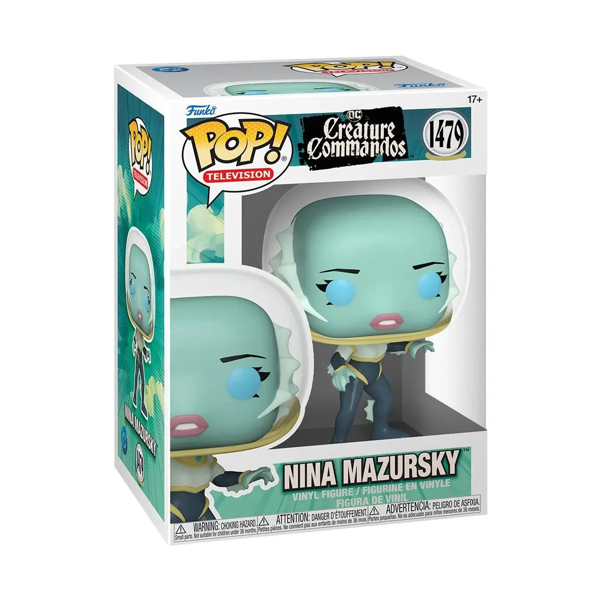 Creature Commandos Nina Mazursky Funko Pop! Vinyl Figure #1479 Toyset Dc
