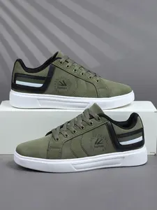 Men's Fashion Low-Top Sneakers, Athletic Trainer, Training Lace-Up Design, Anti-Slip Comfortable, Suitable for Outdoor Activities, Running and Daily Wear, Casual Men's Shoes, Sports Shoes, Walking Shoes, Footwear