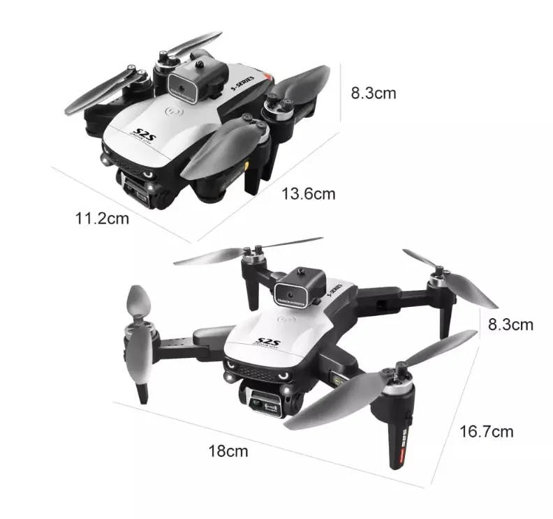 4K HD Foldable Mini Drone with Obstacle Avoidance, 25-Minute Flight Time, 1000 Meters Remote Distance, Brushless Motor, 4K UHD Video Capture & 8K HD Camera