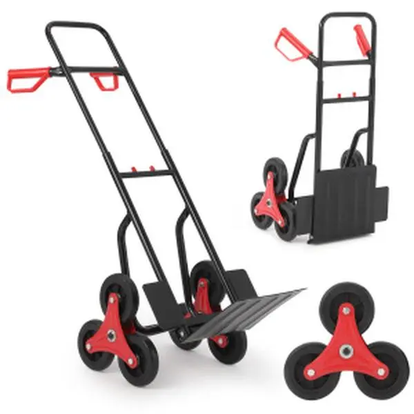 ***1 Iron Trolley Height Adjustable Shovel Can Be Folded Stair Climbing