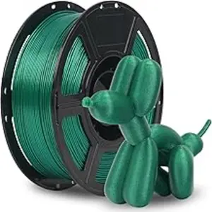 1.75mm 250g Pure Color Silk Metallic Pla Filament, 3D Printer Universal Consumables, Overhang Performance, Realistic Metal Surface, Gifts Jewelry Decorations