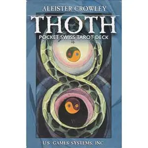 Thoth Pocket Tarot Deck by Crowley &amp; Harris — Swiss Edition Mini Travel Size