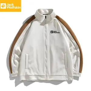 JACK WOLFSKIN Casual Stand-Collar Jacket - Relaxed-Fit Jacket for Weekend Lounging & Casual Hangouts