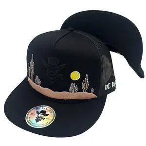 De Rancho GLOW IN THE DARK DESERT All Black DR016