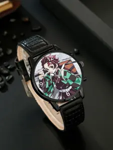 Ghost Slayer Trendy Sporty Fashion Watch for Students, Perfect Gift for Daily Parties Back-To-School Thanksgiving Anime Cosplay
