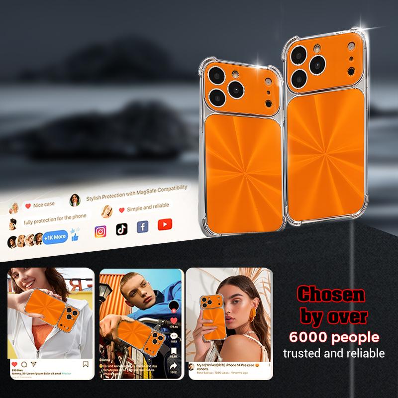 Quad-corner Drop-proof CD-texture Case for iPhone