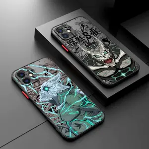 Matte Transparent Back Cover Kaiju No 8 Kafka Phone Case For iPhone 17 16 15 14 13 12 11  Pro Max X  XSMax
