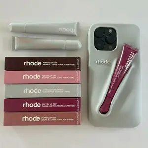 Trendy Aesthetic Lipstick Slot Phone Cover - Shockproof Silicone Case for Modern Girls, trending case, cute case, hot case