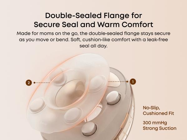 NEW eufy S2 Pro Heated Wearable Breast Pump, Hands-Free Breast Pump with Industry-Leading HeatFlow Tech, App-Controlled OptiRhythm, Hospital-Grade Suction, Leakproof, Slim and Ultra-Quiet for in-Bra Use Maternity NEW eufy S2 Pro Heated Wearable Breast Pump, Hands-Free Breast Pump with Industry-Leading HeatFlow Tech, App-Controlled OptiRhythm, Hospital-Grade Suction, Leakproof, Slim and Ultra-Quiet for in-Bra Use Maternity