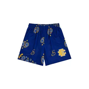 Eric Emanuel EE Basic Short Blue Paisley/Yellow (men) by StockX