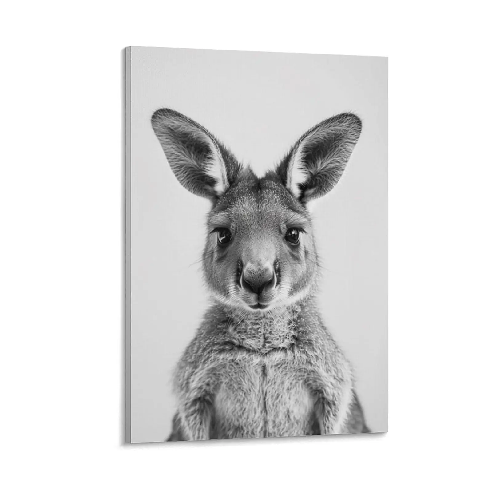 Nursery Bunny Rabbit Print Woodland Nursery Wall Art Decor Poster Canvas Poster Bedroom Decor Sports Landscape Office Room Decor Gift Frames Ornaments Photo Artistic Decoration Frame-.