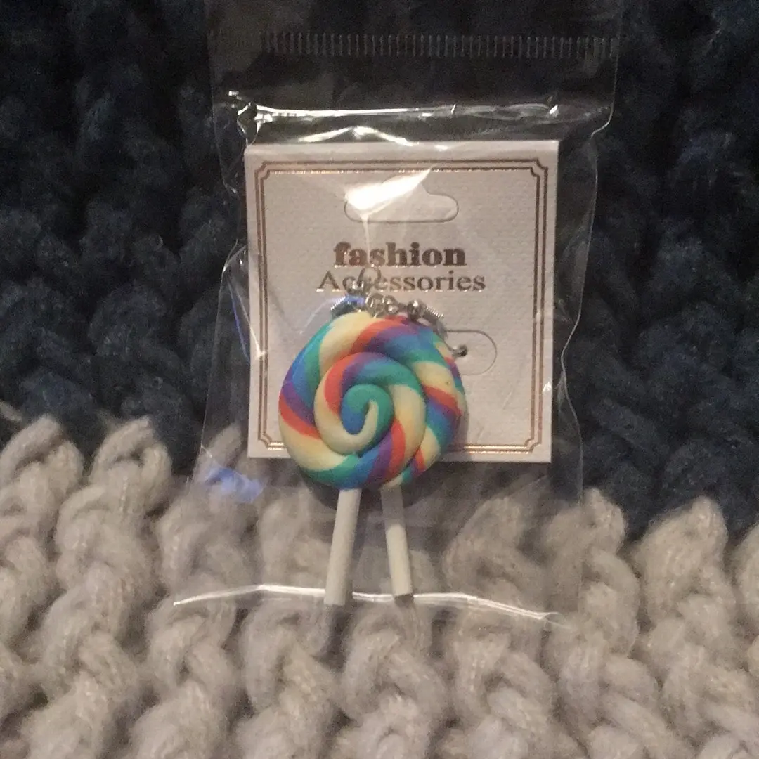 Lollipop swirl  Earrings