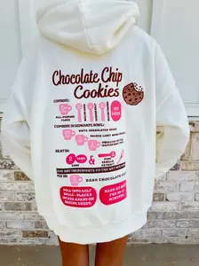 Ivory Chocolate Chip Cookie Recipe Embroider Hoodie