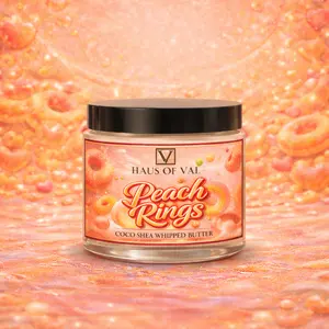 Peach Rings Coco Shea Buttercream 4oz