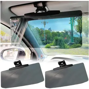 2/1 Pack Upgraded Car Sun Visor Extenders – Anti-Glare, UV-Blocking, Adjustable Angle, 12.6'' x 5.7'' Universal Fit for Cars – Safe Driving Accessories