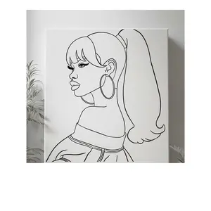 DTF Transfer Outline - Press & Paint Outline, Color your own DTF - Girls night - Date night - Couple -  Coloring Activity - Sip and Paint Party - Coloring Paint Print