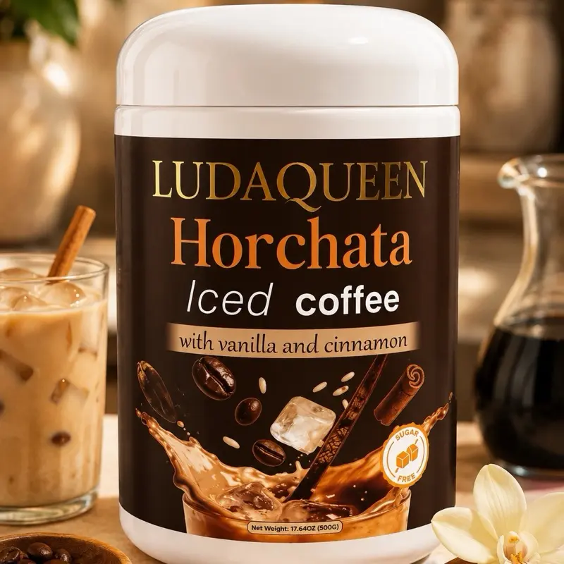 Horchata Iced Coffee mushroom 1/.  Biotina 1