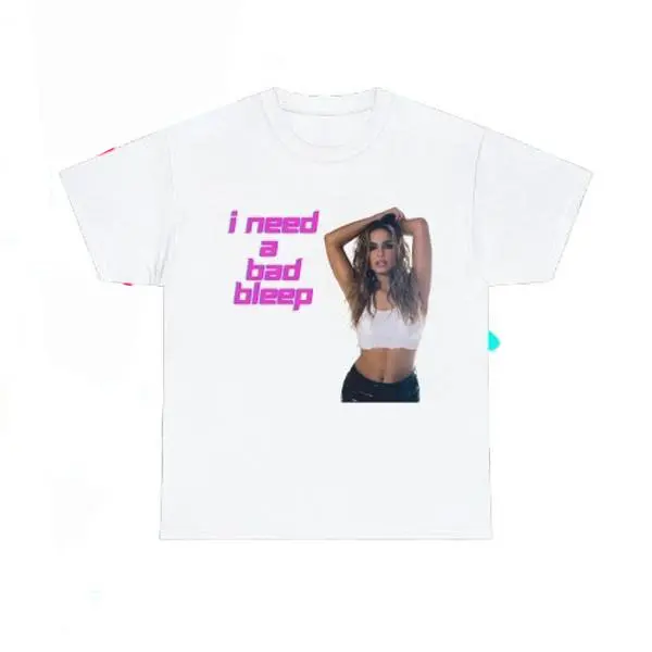 Addison Rae Bad Bleep Graphic Tee - Trendy Streetwear Shirt For Fashion-Forward Fans