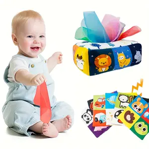 Baby's Magic Tissue Box: A Creative Educational Toy For Sensory Play & Finger Exercising - Perfect For Kids' Learning & Entertainment! Christmas Halloween Gifts Gifts for Birthdays