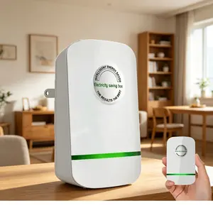 Electricity Saving Box Energy Power Savings Device to Reduce Electric Bill Power Energy Electricity Factor Saver Smart Intelligent Plug in Home Office Surge Protector Strips Voltage Outlet