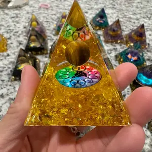 Resin Crystal pyramids