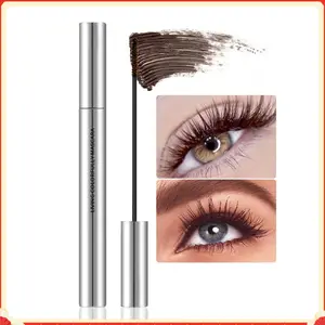 Colorful Mascara, Brown mascara, Colorful Mascara Set, Fast Dry Eyelashes Curling Lengthening Eye Lashes Waterproof Color Mascara Eye Makeup Brown Lightweight Daily Cosmetic Moisturizer Moisture 03#
