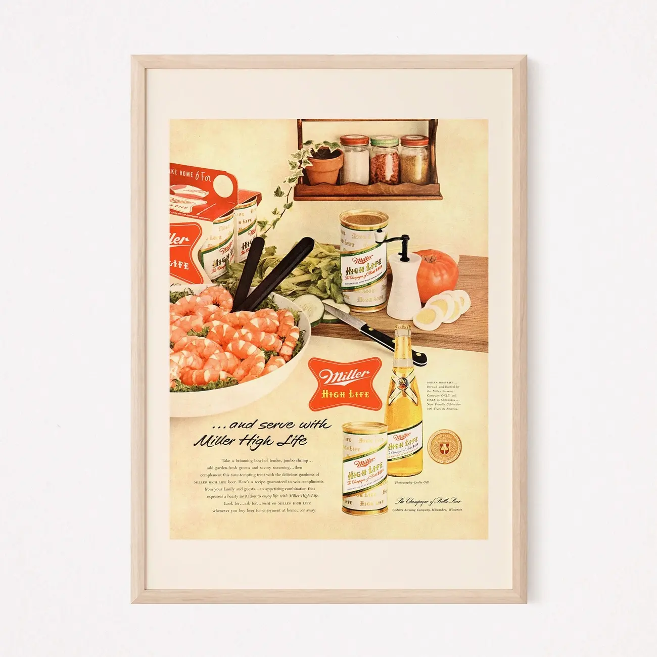 BEER with LUNCH AD, Vintage Beer Poster, Retro Bar Poster Man Cave Retro Beer Poster Vintage Beer home Bar Decor zz58