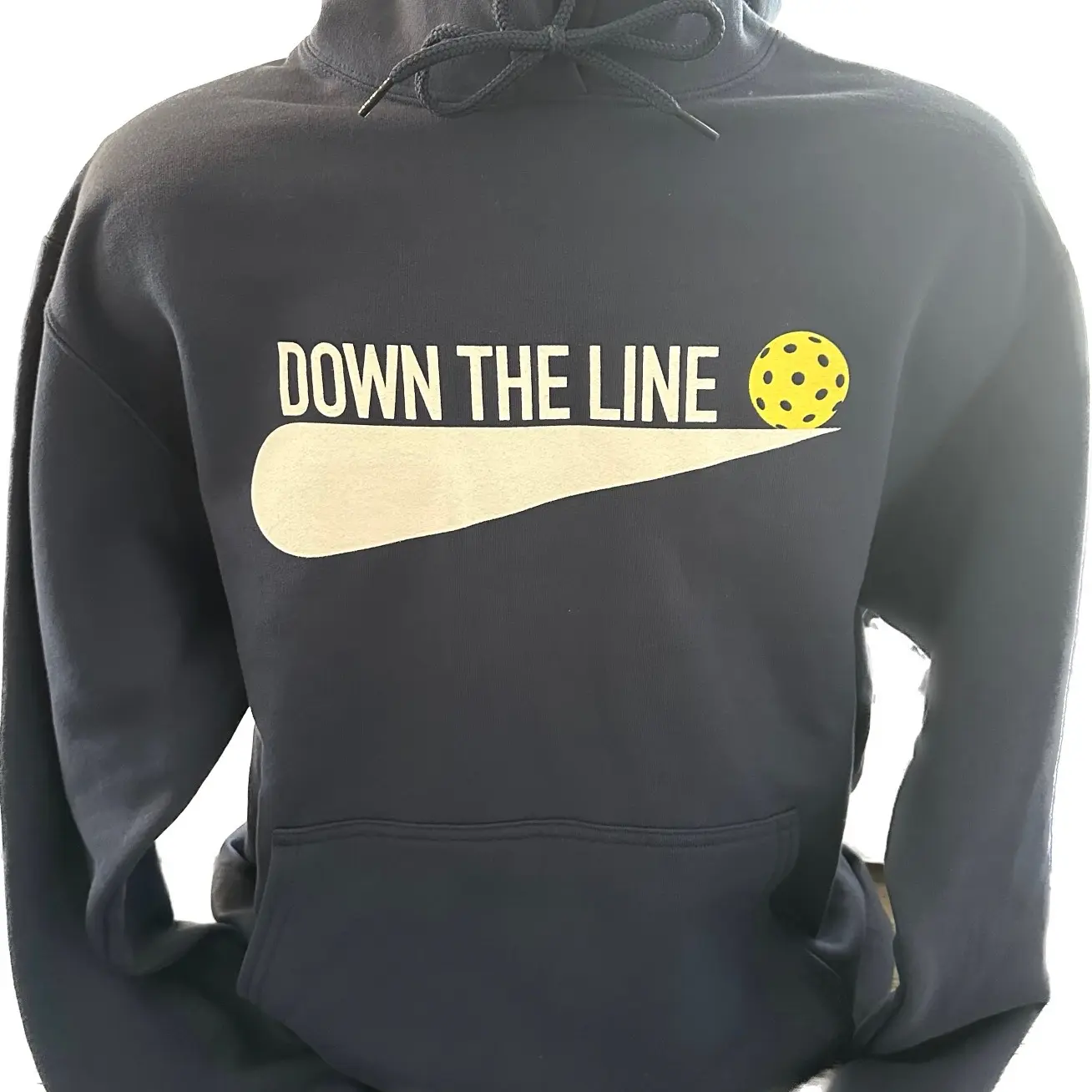 Down The Line Hoodie - Navy Blue - unisex